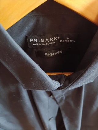 2 Camisas Negras Primark Talla M