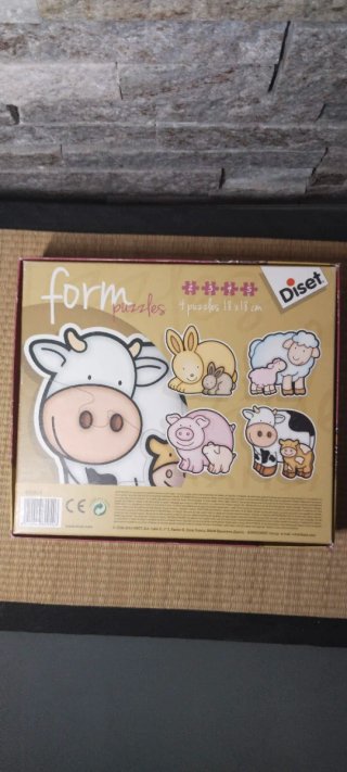 Puzzles Diset Animales +3