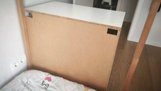 Cómoda 3 cajones Ikea Malm Blanca