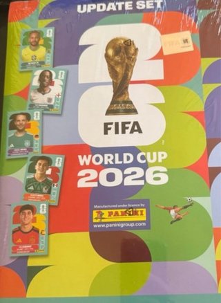 Set Actualización Cromos Panini Mundial 2026