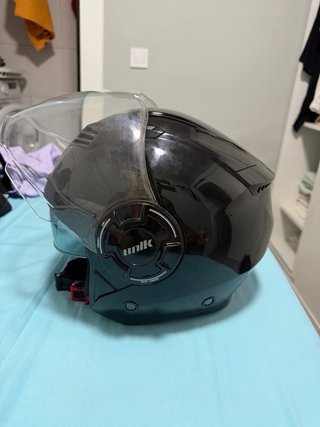 Casco de moto Unik negro talla L