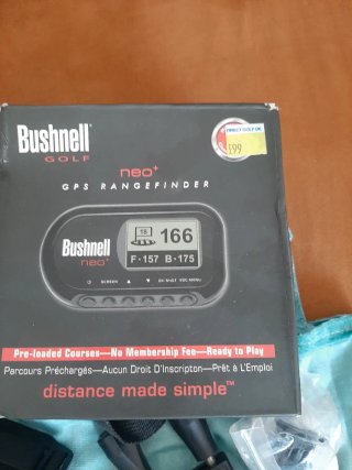Bushnell Neo+ GPS Rangefinder Golf