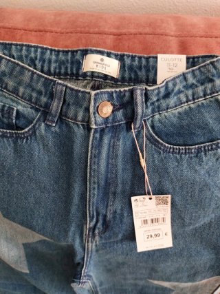 Pantalón vaquero azul 11-12 años