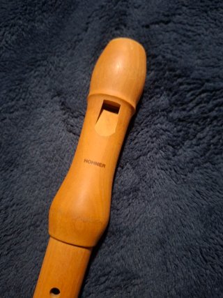 Flauta dulce Hohner naranja