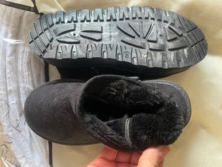 Botines plataforma negros