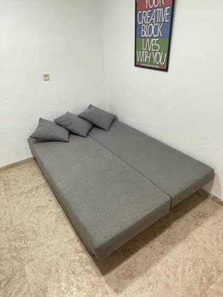 Sofá Cama Gris Ikea