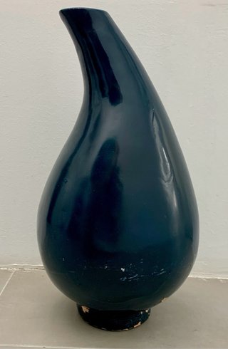 Jarrón azul