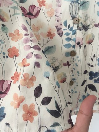 Blusa floral Talla M