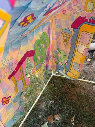 Casita infantil desmontable