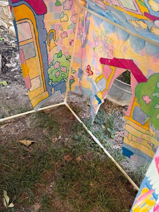 Casita infantil desmontable