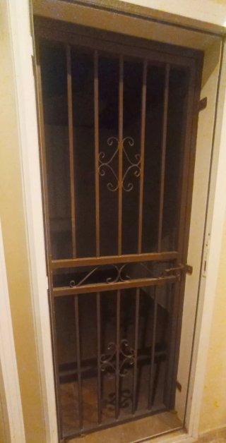 Puerta de forja 202x80cm