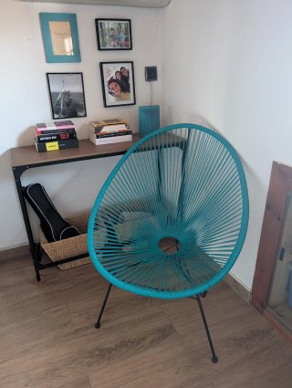 Silla Copacabana Azul Maison du Monde