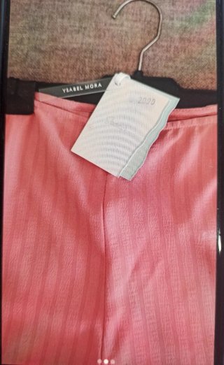 Pantalón corto rosa nude mujer