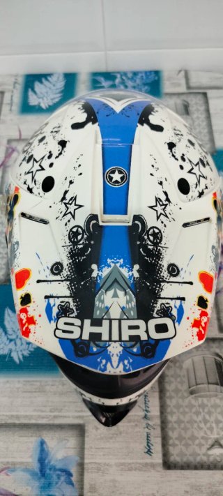 Casco Moto Niño con Gafas