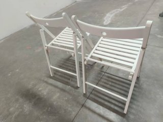 2 Sillas Terraza Ikea Frösvi Blancas