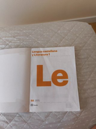 Lengua castellana y literatura 1, Le Bachillerato