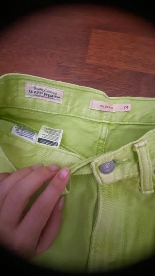 Mom Jeans Levi's Vintage Verdes