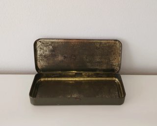 Caja Antigua Parkinson's Fine Duck Quills