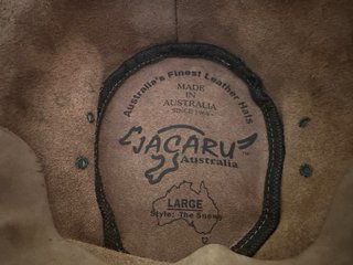 Sombrero de piel Jacaru Australia