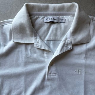 Polo Calvin Klein Blanco