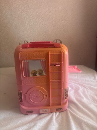Caravana Barbie Rosa Completa