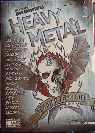 DVD Heavy Metal - 2 Discos + 4 Horas