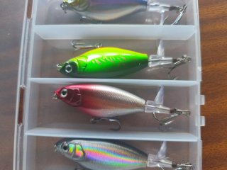 Set 5 señuelos pesca ANFS