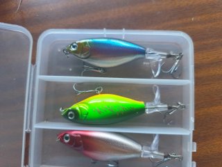 Set 5 señuelos pesca ANFS