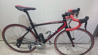 Bicicleta de Carretera Giant TCR Negra/Roja