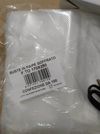 Macchina sottovuoto + 200 buste