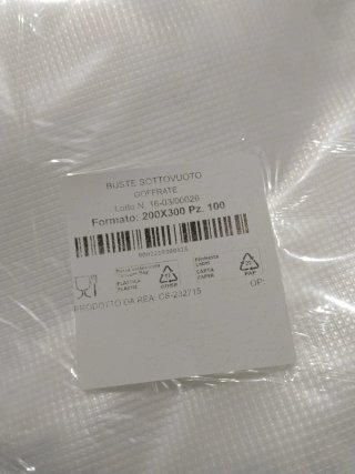 Macchina sottovuoto + 200 buste