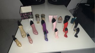 Confezione Profumi Donna Tacco Dorato e Rosa