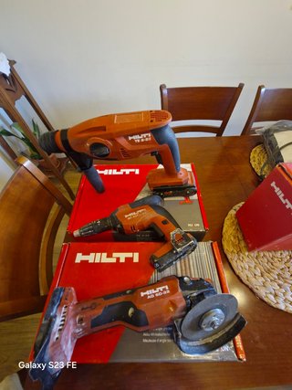 Lote Herramientas HILTI y MAKITA,NUEVOS Y USADOS