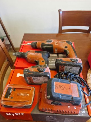 Lote Herramientas HILTI y MAKITA,NUEVOS Y USADOS