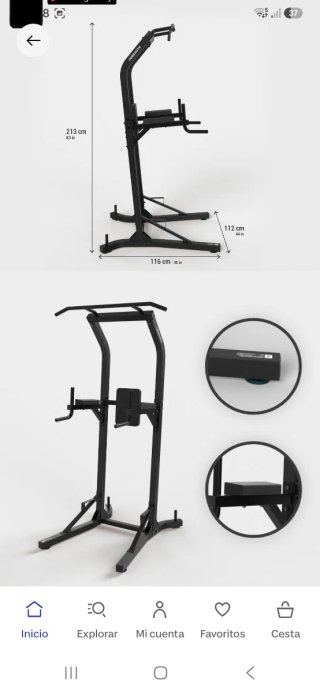 Silla Romana Decathlon - Usada 2 Veces