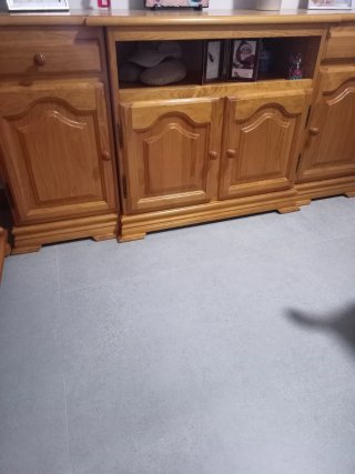 Conjunto provenzal de salón madera