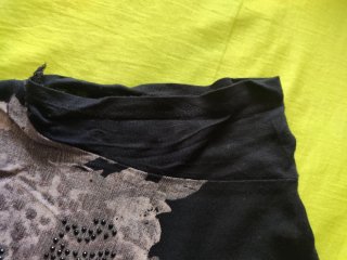 Camiseta Bershka Estampado Leopardo Talla S
