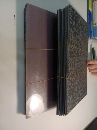 Cubiertas y reverso de encuadernación