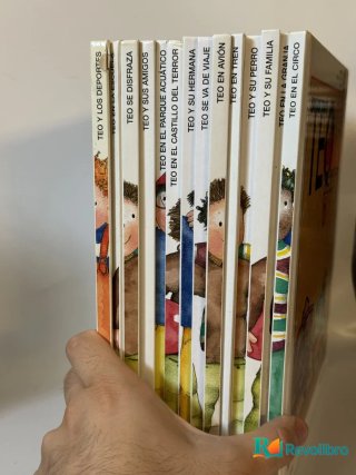 Lote 14 libros de TEO tamaño grande - No disponible