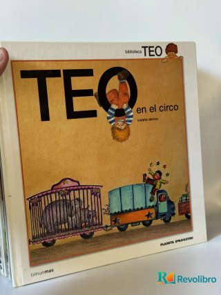 Lote 14 libros de TEO tamaño grande - No disponible