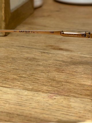 Gafas Vintage Safilo Italia Doradas 48-20