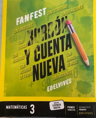 Matemáticas 3, Segundo Ciclo Primaria, Fanfest ...