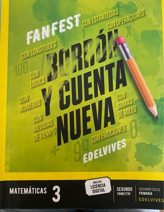 Matemáticas 3, Segundo Ciclo Primaria, Fanfest ...