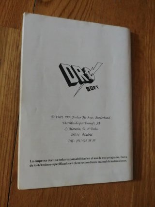 Manual Original  Prince of Persia Amstrad Apple PC