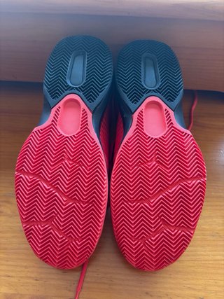 Zapatillas Padel Rojas Talla 39