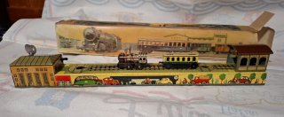 Pista trenino in latta Arnold