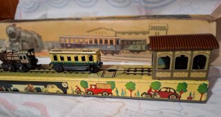 Pista trenino in latta Arnold