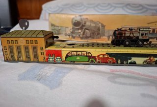 Pista trenino in latta Arnold