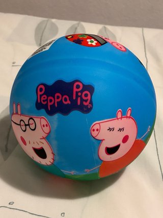 Pelota de plastico de la Peppa Pig