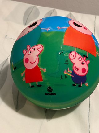 Pelota de plastico de la Peppa Pig